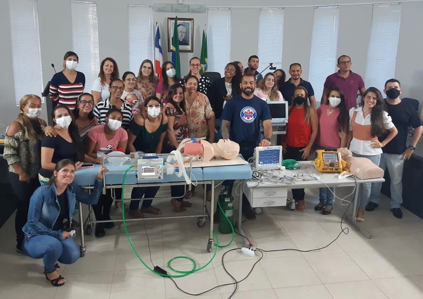Profissionais de saúde de Livramento participam de capacitação