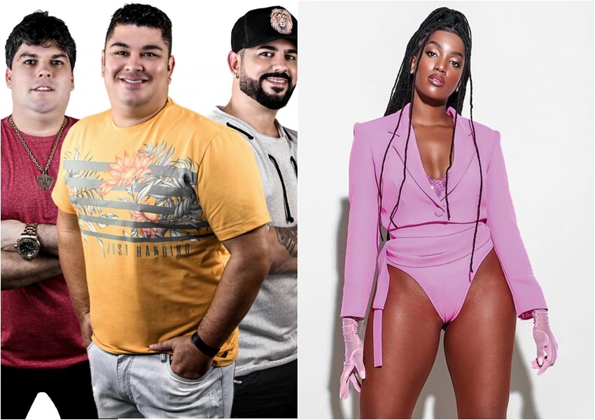 Conquista: Trio da Huanna e Iza são confirmados no Festival de Inverno Bahia 2022