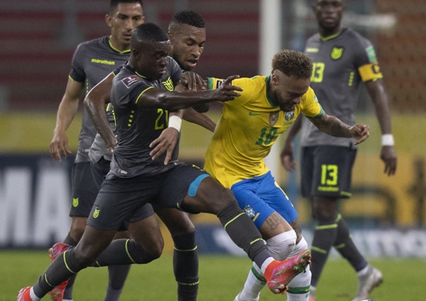 Brasil vence Equador por 2 a 0 e mantém invencibilidade nas Eliminatórias