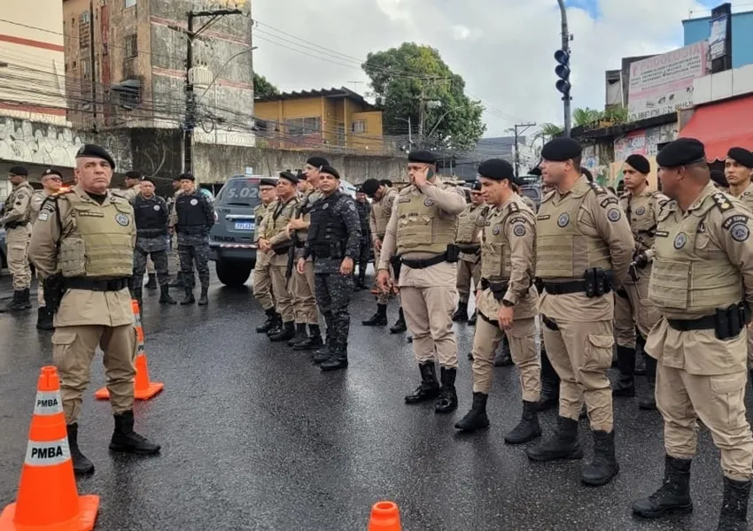 PM da Bahia inicia nova fase da Operação Dominus Areae em Salvador e RMS