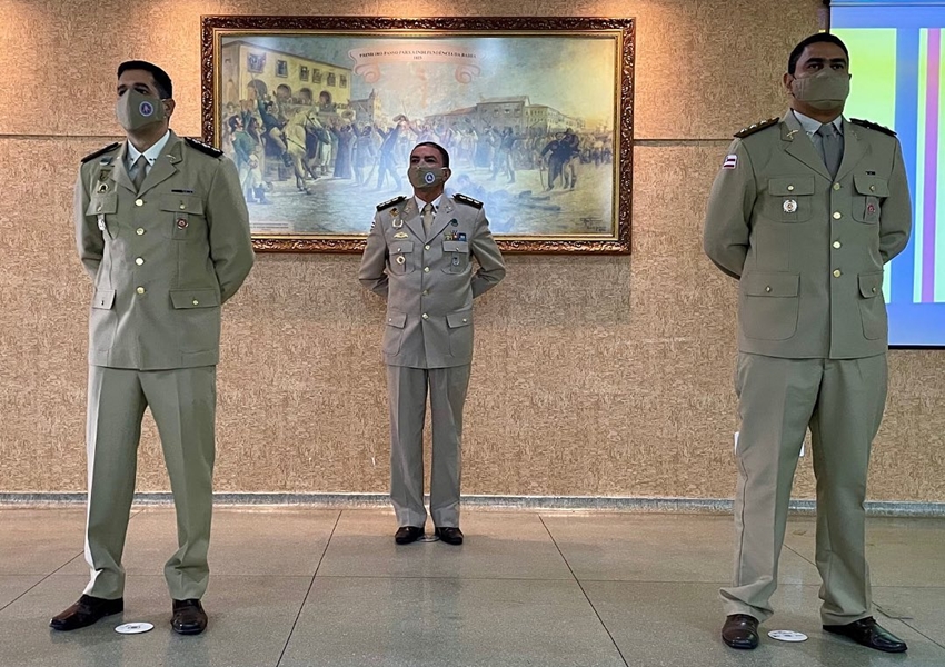 Conquista: Passagem de Comando da 80ª e 78ª CIPM e Assunção de Comando da 77ª CIPM