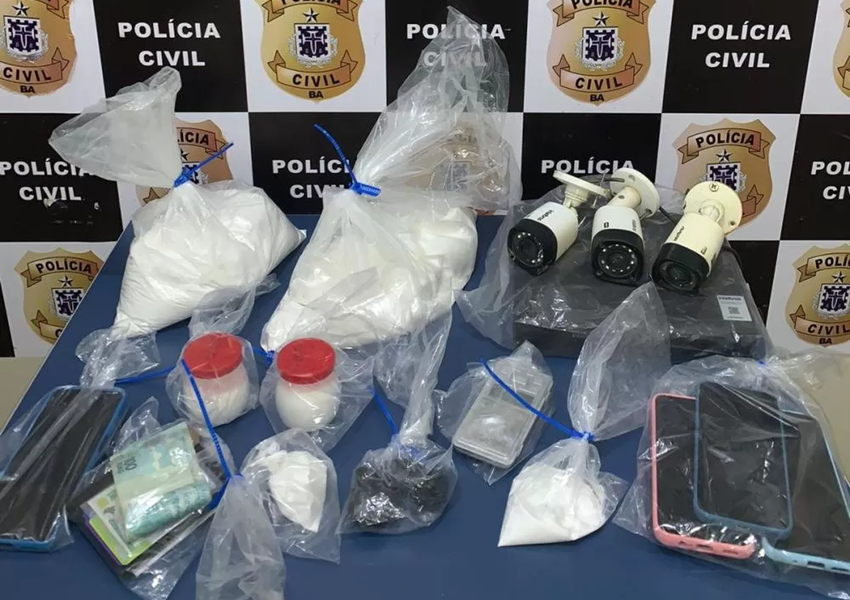 Homem é flagrado em Conquista traficando em via pública