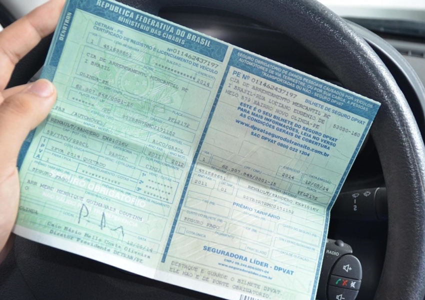 Desconto de 5% no IPVA vale até este mês para placas de final 9 e 0