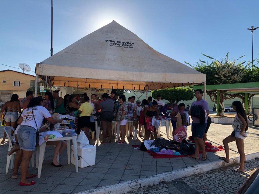 Domingo de muita solidariedade em Livramento de Nossa Senhora