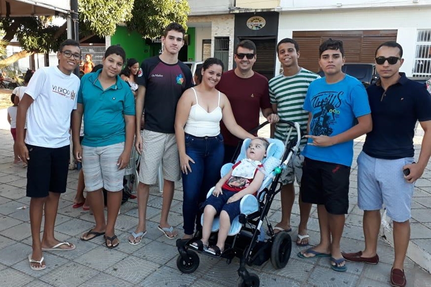 Domingo de muita solidariedade em Livramento de Nossa Senhora