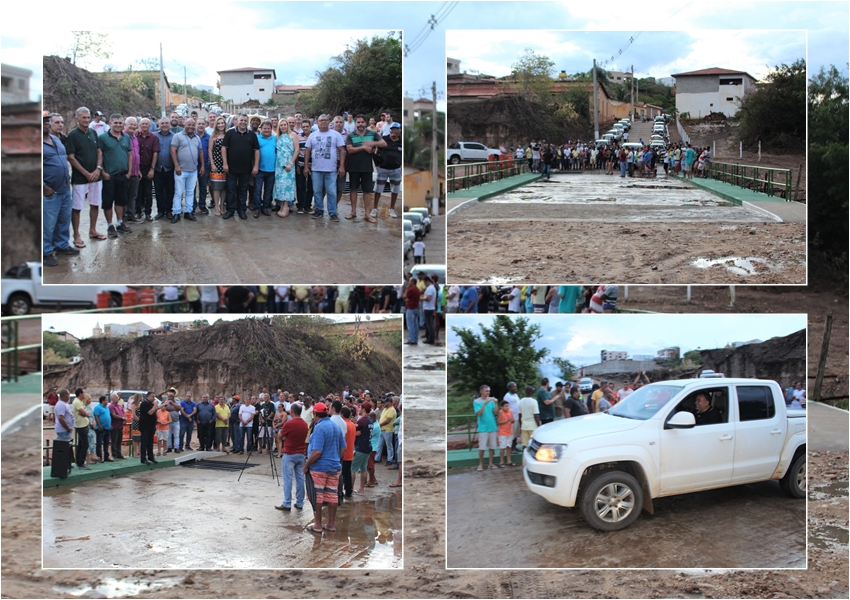 Livramento: Na virada de ano prefeito entrega reforma e ampliação da ponte da Ladeira do Bonfim e prédio da Prefeitura