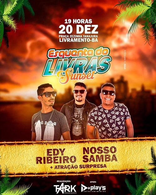 Esquenta do Livras Sunset e Livras Sunset acontecem nesta sexta e sábado; corra e adquira seu ingresso