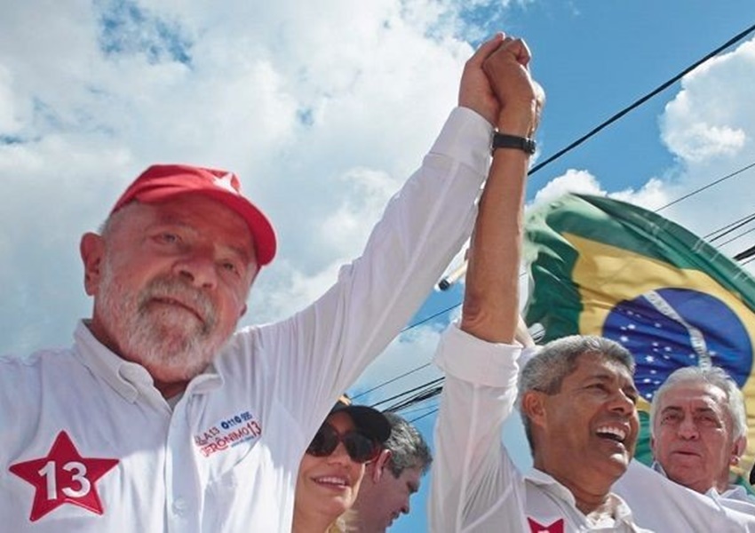 'A parceria entre governo federal e governo estadual é necessária; preciso que a Bahia eleja Jerônimo', afirma Lula