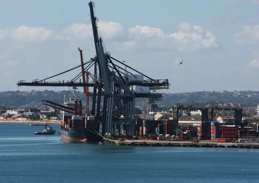 Exportações da Bahia caem 26,3% em julho com impacto de tarifa dos EUA