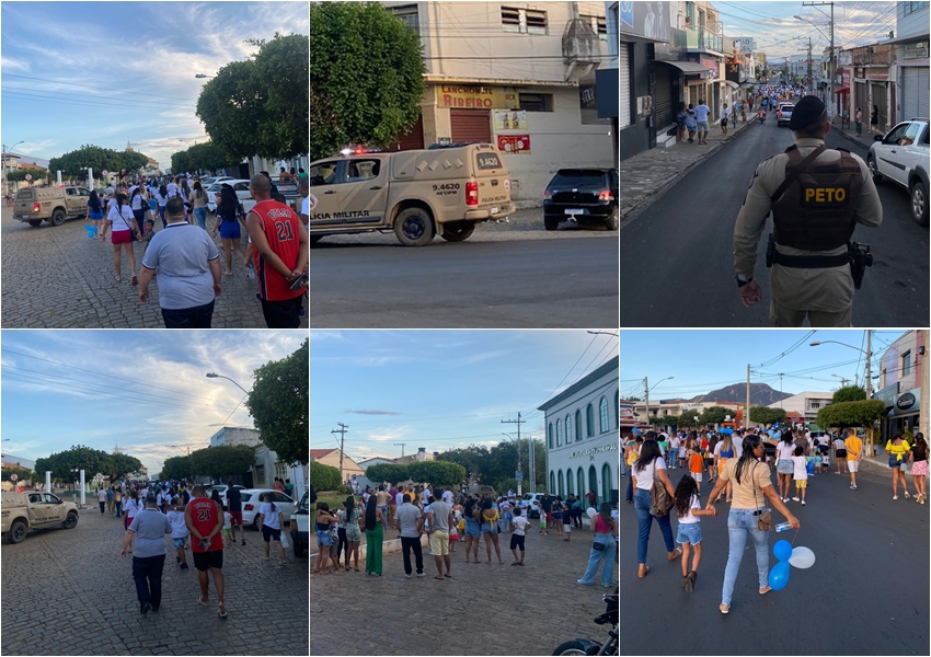 Polícia Militar apoia caminhada do Dia Mundial de Conscientização do Autismo em Livramento