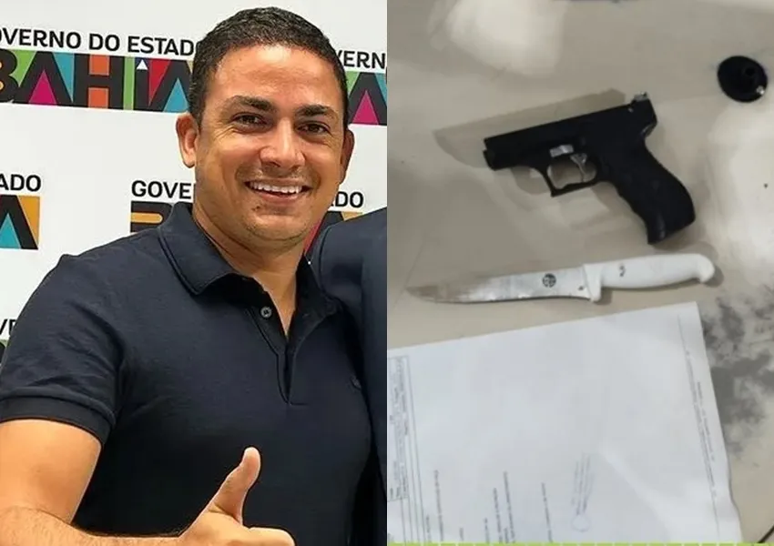 Prefeito de Ituaçu imobiliza homem armado durante festa de São Pedro