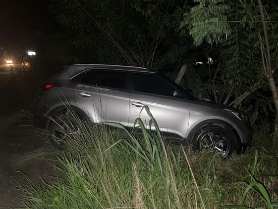 Dois carros se envolvem em acidente na BR-330, entre Ipiaú e Barra do Rocha