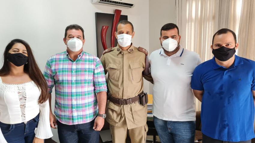 Projeto visando a implantação de um Subgrupamento do Corpo de Bombeiros é apresentado a Deputado e Prefeito de Livramento