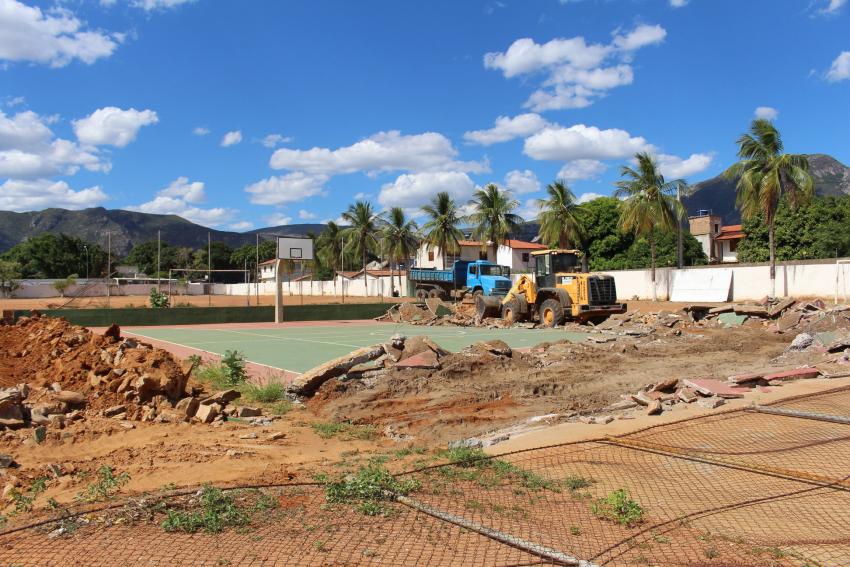 Livramento: Escola Municipal Polivalente ganhará ginásio poliesportivo 