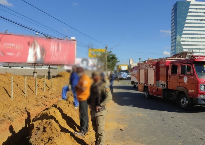 Três trabalhadores morrem após deslizamento de terra em canteiro de obras em Conquista