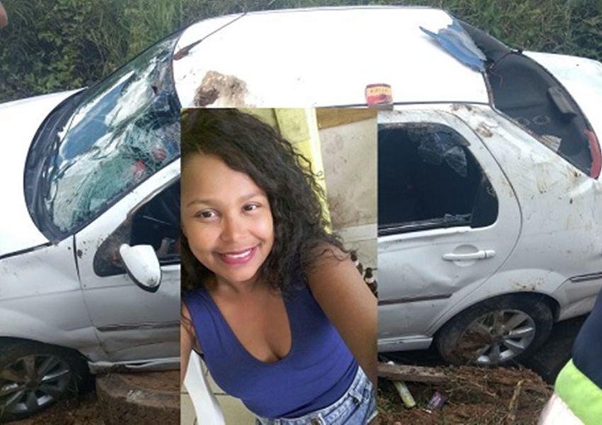 Jovem morre em acidente de carro na BR-415, em Ibicaraí