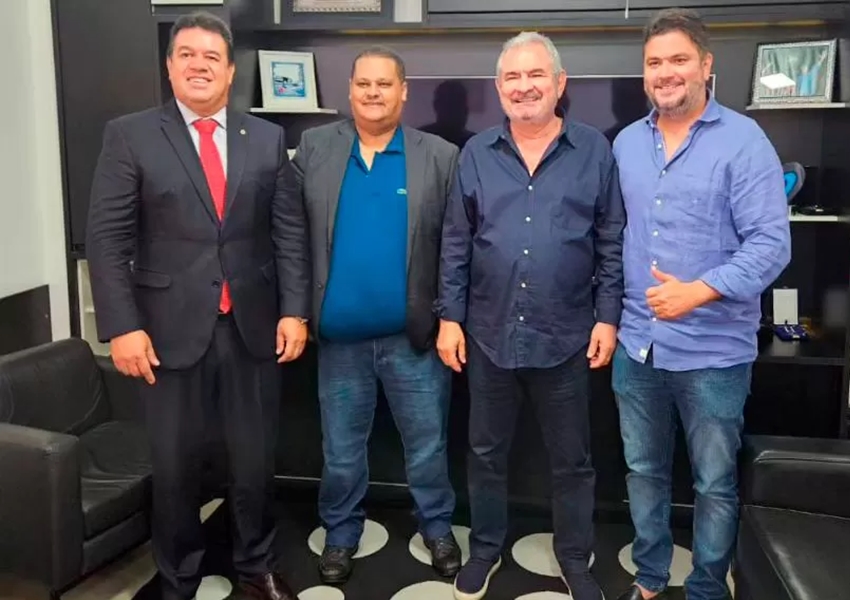 União de gigantes: Haroldo Aguiar recebe apoio de líderes políticos em Ibicoara