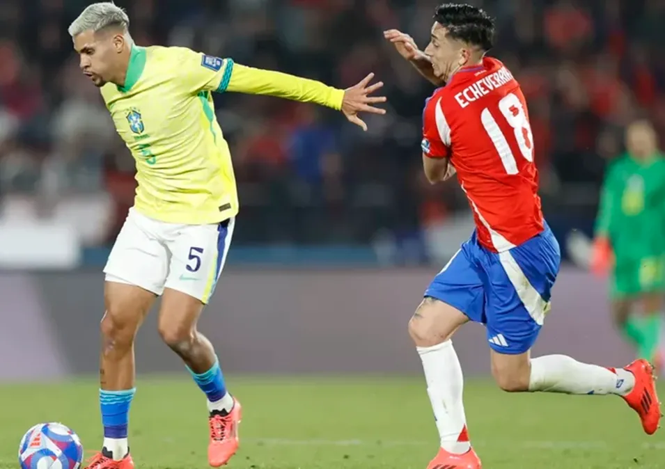 Brasil vence Chile de virada por 2×1 e sobe na tabela das Eliminatórias