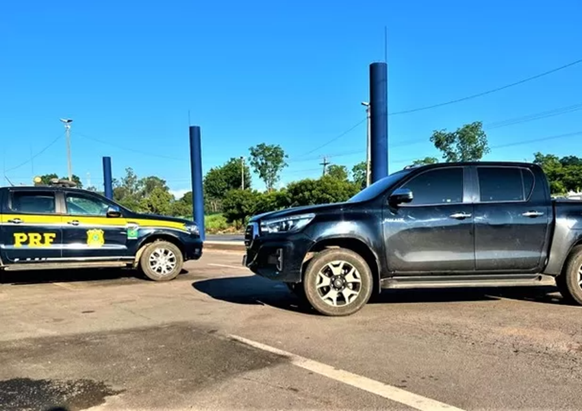 Filho compra Hilux por R$ 280 mil do pai e acaba detido por receptação em Barreiras (BA)