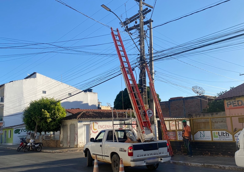 Livramento de Nossa Senhora adota lâmpadas de LED para iluminação pública