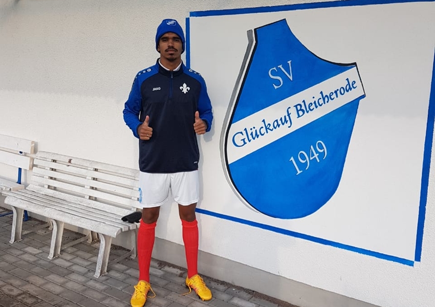 Esporte: Jovem morador de Livramento assina com clube alemão de futebol