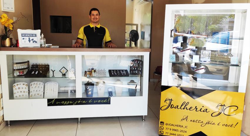 Joalheria JC comemora 3 anos de sucesso em Livramento de Nossa Senhora