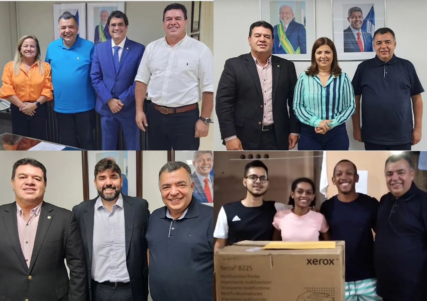 Deputado Marquinho Viana e Prefeito Ricardinho Ribeiro buscam avanços para Livramento em Salvador