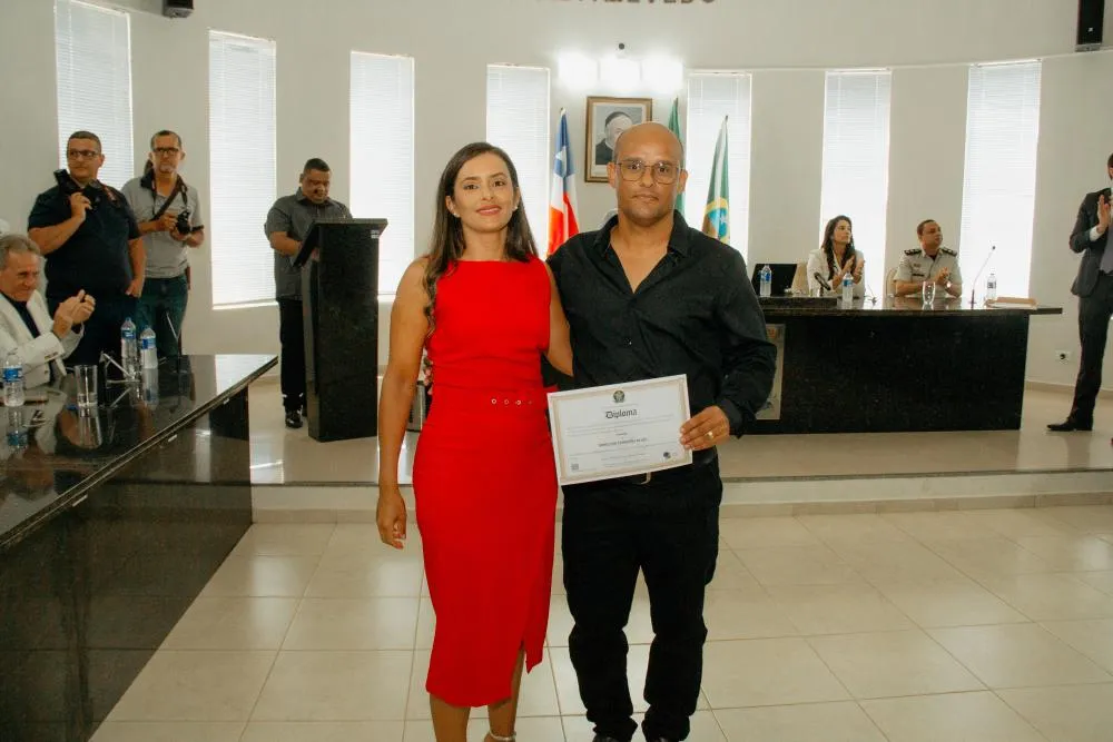 Vereador Batata é diplomado e reafirma compromisso com Livramento