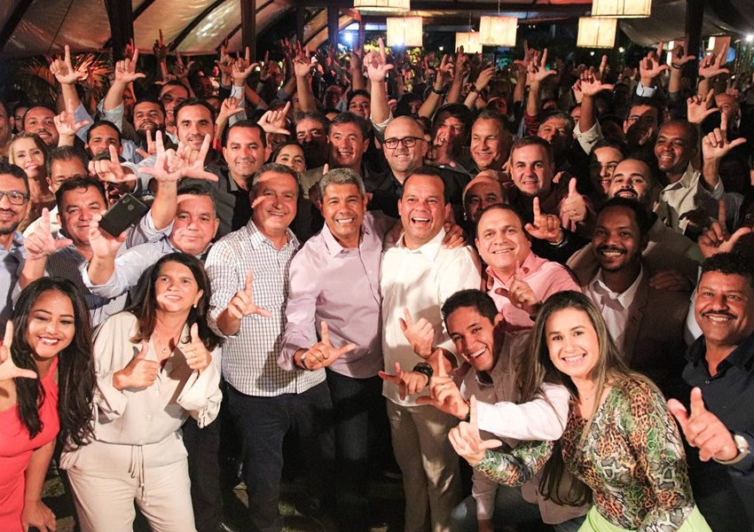 Rui, Jerônimo e Geraldo celebram vitória nas urnas com prefeitos e garantem fortalecer parceria