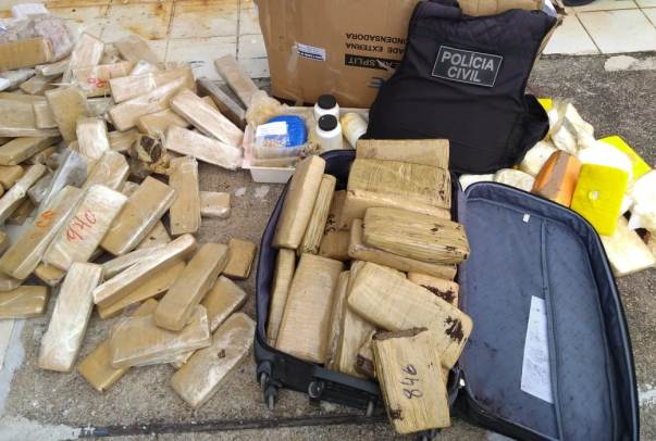 Duzentos quilos de drogas são incinerados no município
