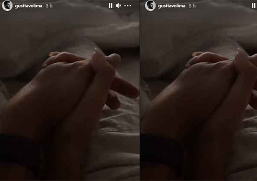 'Saudade da mãe dos meninos': Gusttavo Lima posta foto de mãos dadas com Andressa Suita
