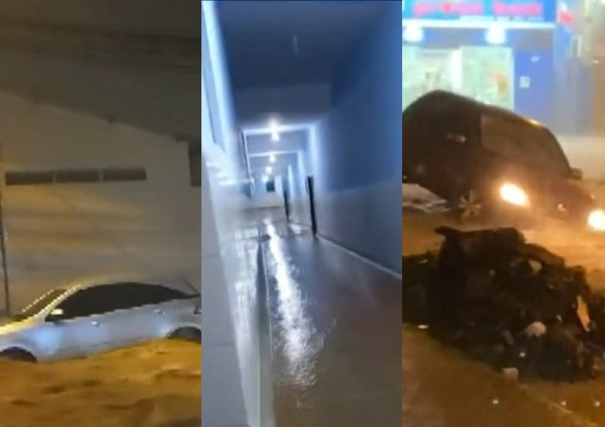 Chuva intensa causa estragos em Brumado
