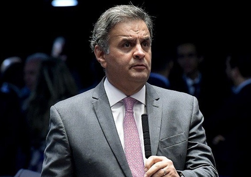 Justiça determina bloqueio de R$ 128 milhões de Aécio Neves 
