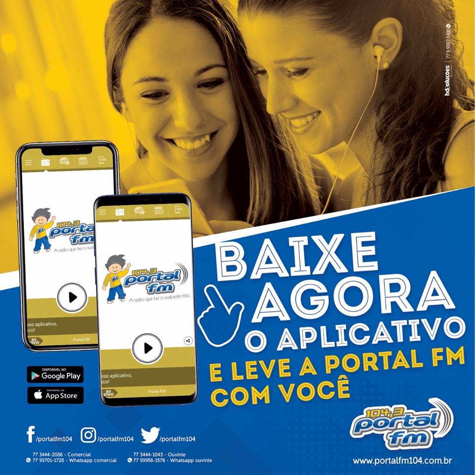 Baixe agora o aplicativo da Portal FM 