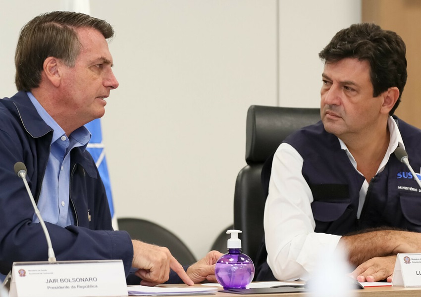 Ministro da Saúde Luiz Henrique Mandetta é demitido pelo presidente Jair Bolsonaro