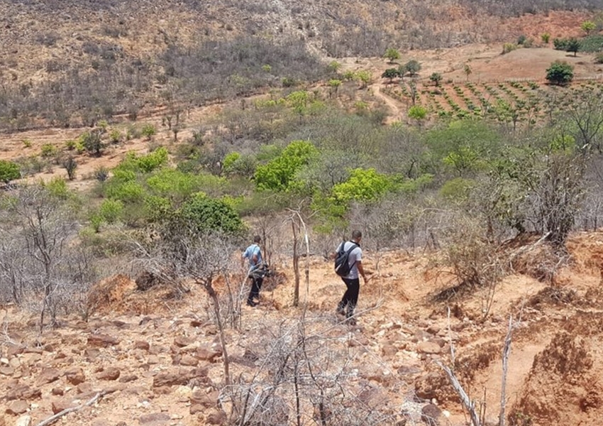 Incêndio florestal na Serra do Barbado, em Abaíra, é controlado pelos bombeiros