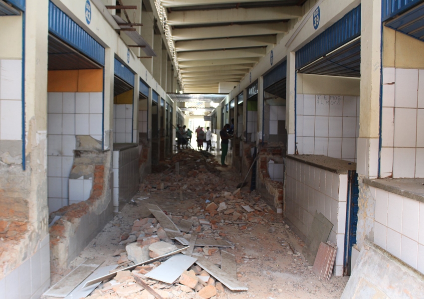 Livramento: Prefeitura inicia reforma do Mercado Municipal