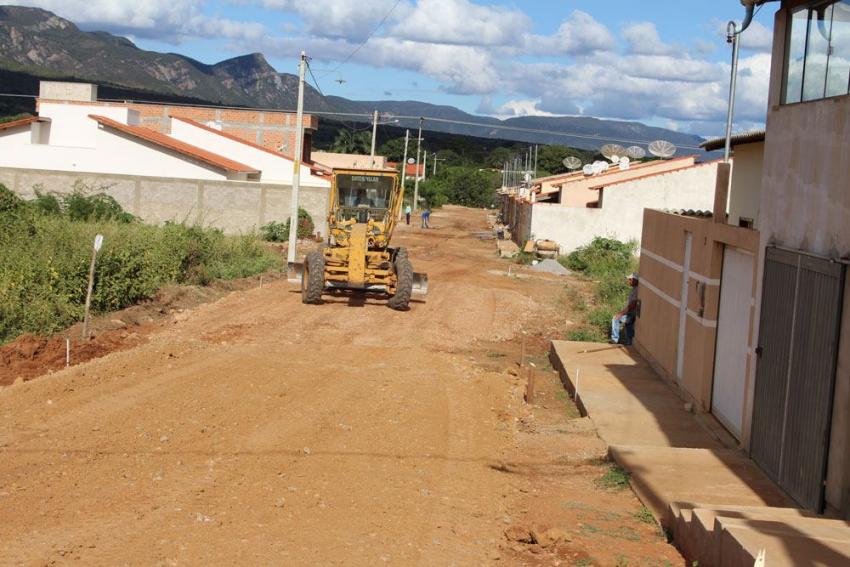 Livramento: Pavimentação das ruas do Bairro Belo Horizonte tiveram inicio