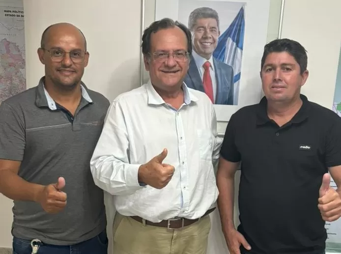 Presidente da Câmara de Livramento e liderança do Distrito Itanagé se reúnem com Secretário de Turismo do Estado da Bahia