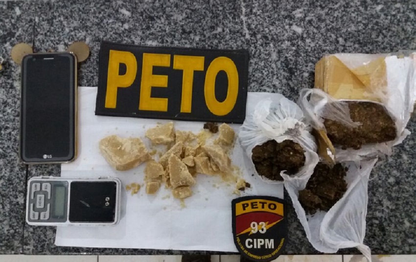 Maracás: Jovens de 19 e 23 anos foram presas pela Polícia Militar com maconha e crack