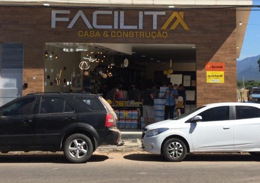 Chegou em Livramento a Loja Facilita 'Casa & Construção' faça uma visita