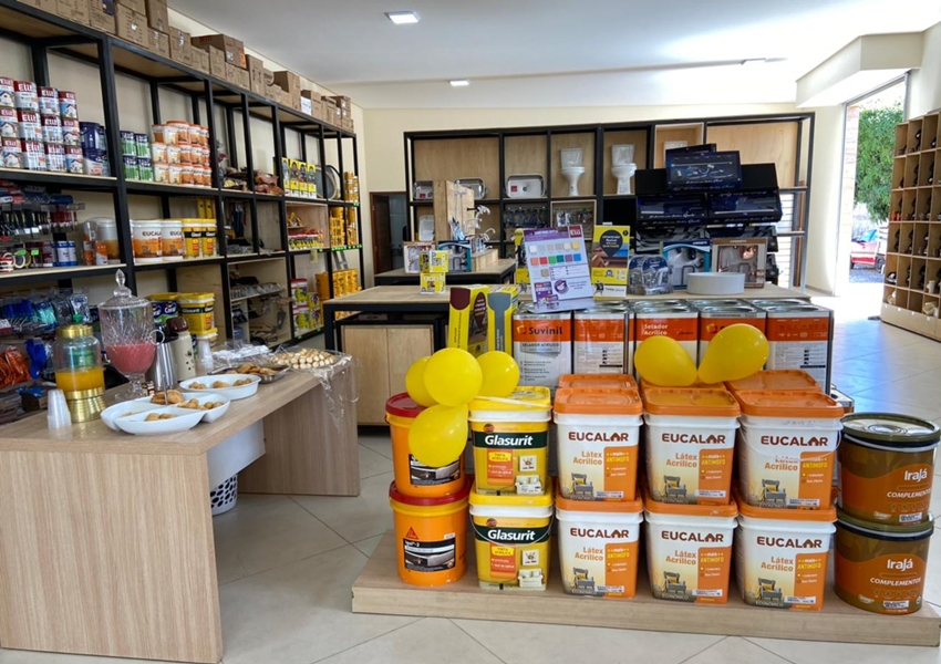 Chegou em Livramento a Loja Facilita 'Casa & Construção' faça uma visita