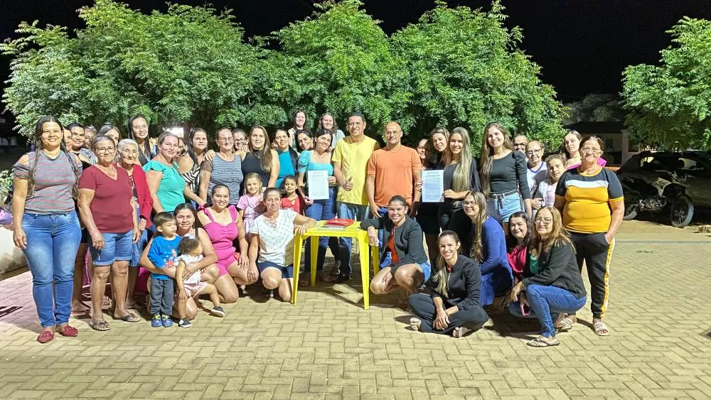 Criada a Associação das Mulheres da Comunidade do Nado em Livramento de Nossa Senhora