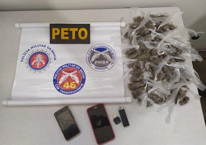 Trio é detido em Livramento acusado de tráfico de drogas e associação ao tráfico