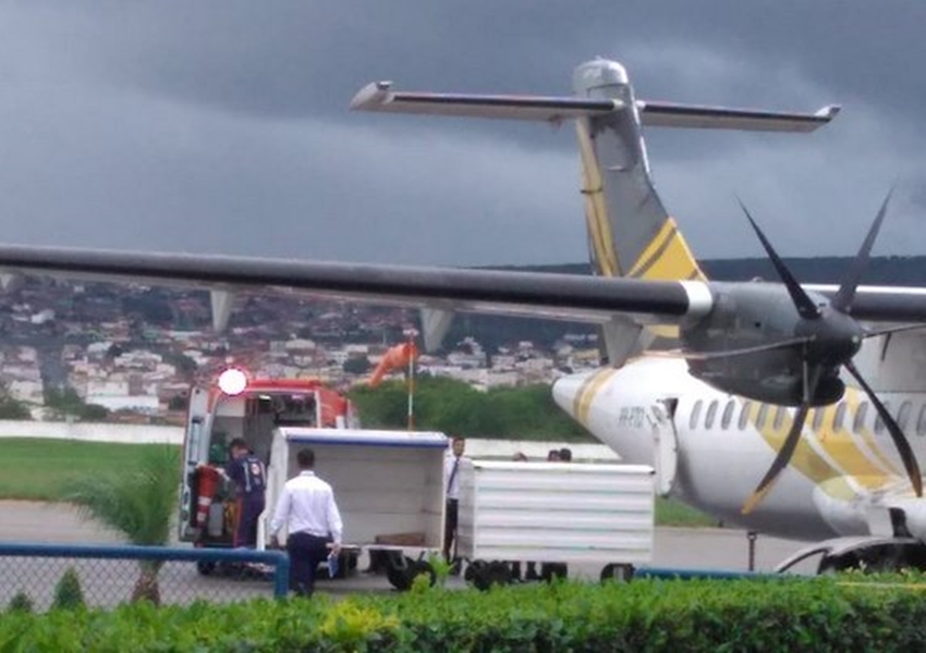 Idoso de Livramento sofre infarto e morre dentro de avião de Conquista a Salvador