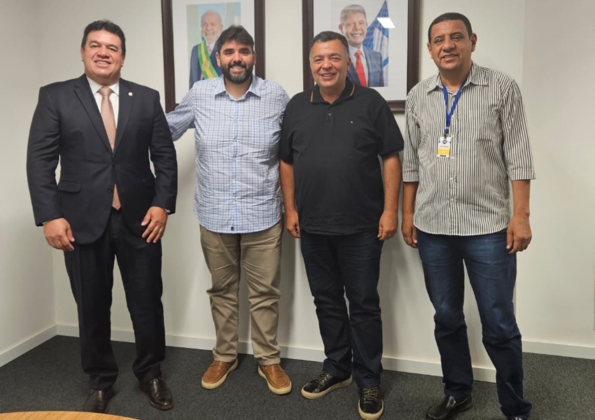 Prefeito de Livramento se reúne com chefe de gabinete do governador da Bahia para discutir festejos de Emancipação Política