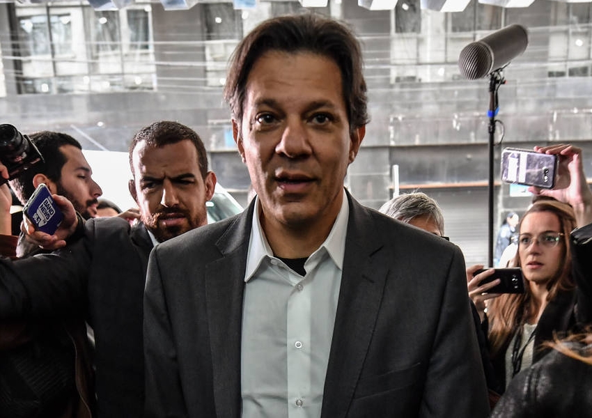 PT confirma Fernando Haddad como candidato à Presidência