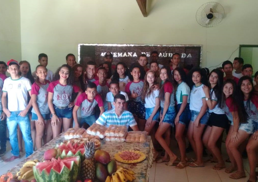 Unidade Escolar Urbino Alves de Amorim na Várzea realizou a 4ª Semana de Saúde