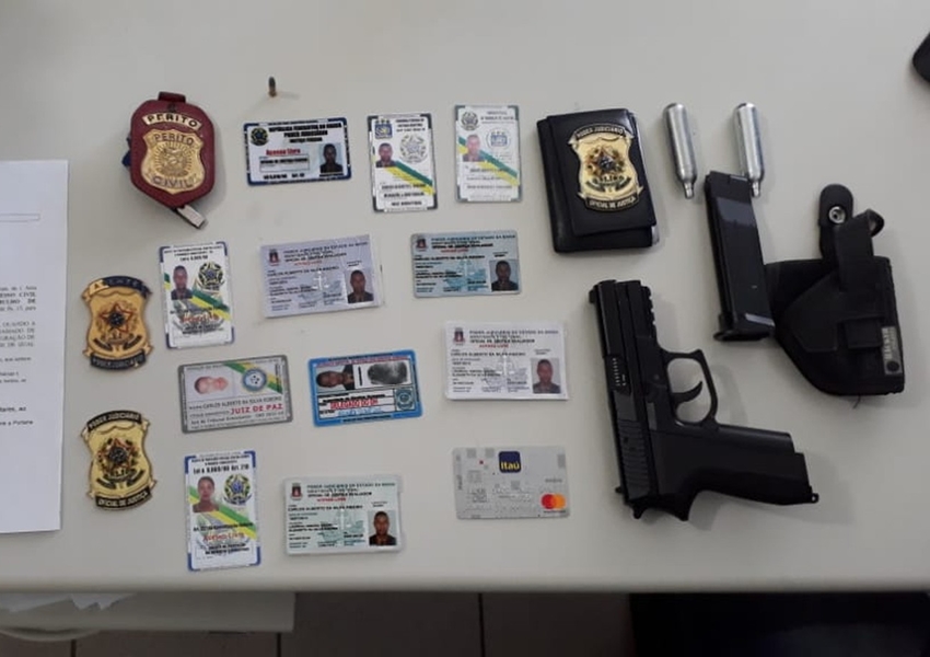 Conquista: Homem é preso após se passar por policial federal e dar 'voz de prisão' por desacato para advogado