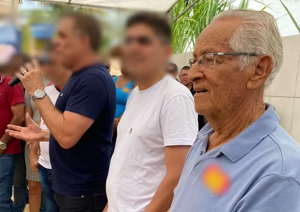 Ex-prefeito de Caculé, Vitor Hugo Figueiredo dos Santos, morre aos 85 anos durante evento político